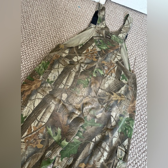Vintage Walls Camo Overalls 42 Regular Baggy Realtree Faded Workwear - Picture 9 of 10